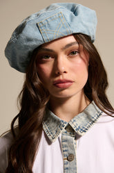 IT GURL DENIM BERET