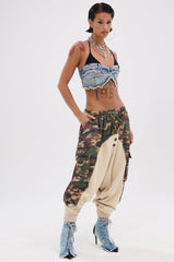 DOWN FOR IT CAMO JOGGER
