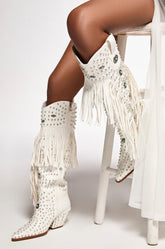 AZALEA WANG BENNETT WHITE BOOT