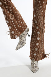 AZALEA WANG DAWSON SNAKE BOOTIE