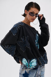 WORLD'S BEST EX GIRLFRINED OVERSIZED SWEATSHIRT