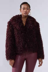 VENUS FAUX FUR COAT