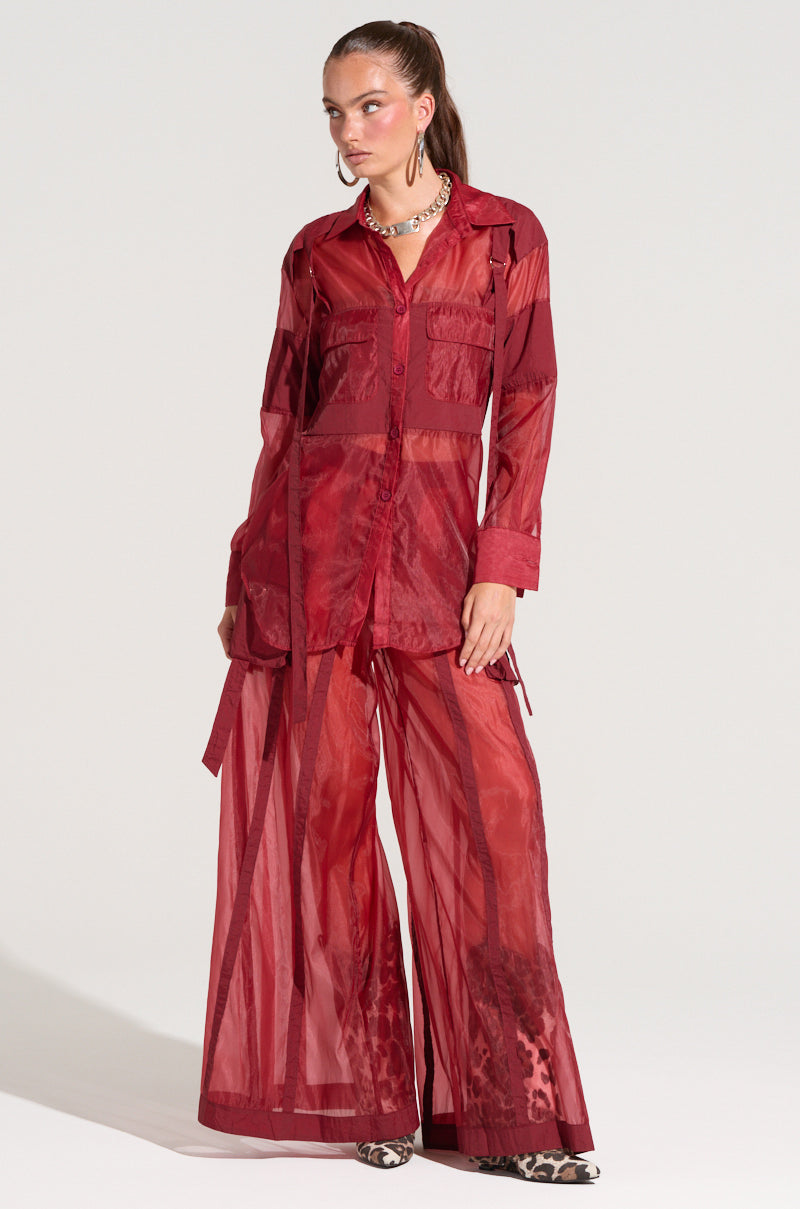 CELINE WIDE LEG TROUSER