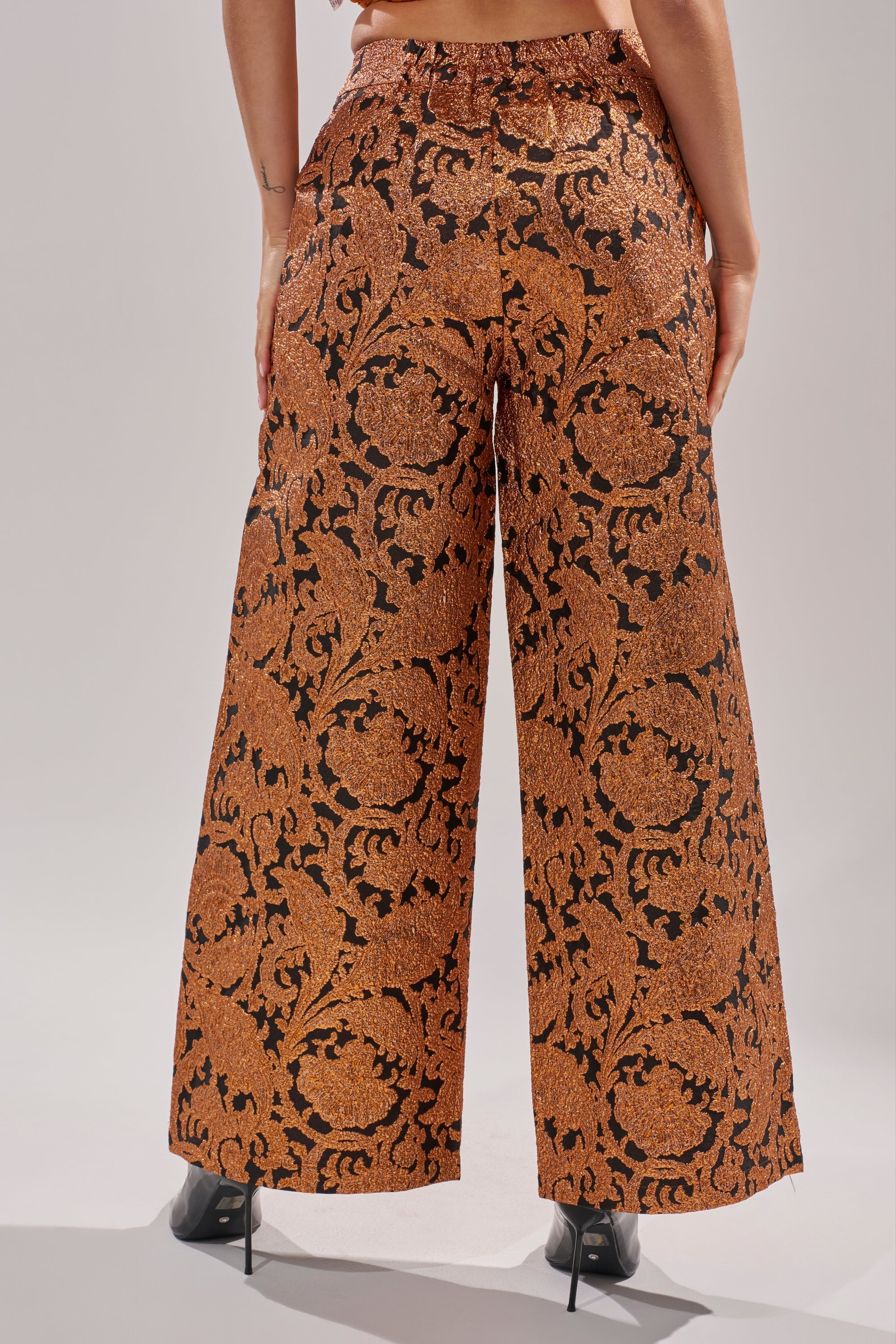 AWAY FROM ME BROCADE TROUSER