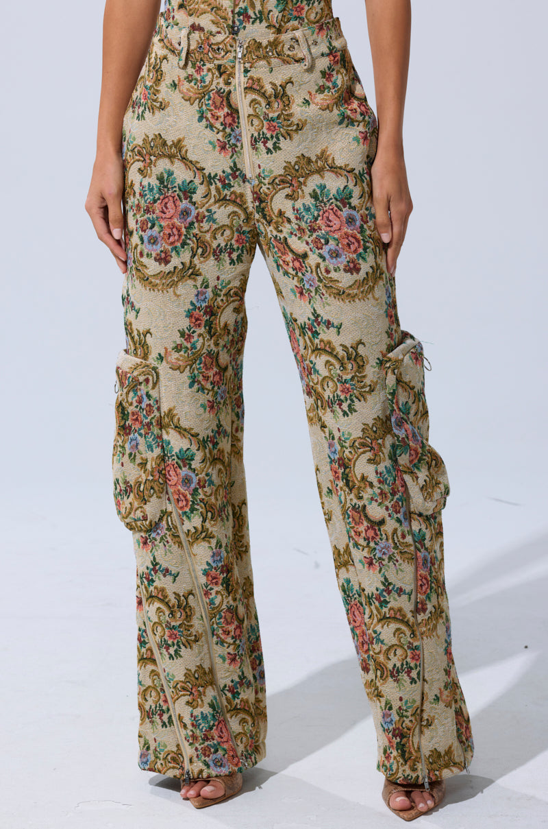 SHINE AWAY BROCADE TROUSER