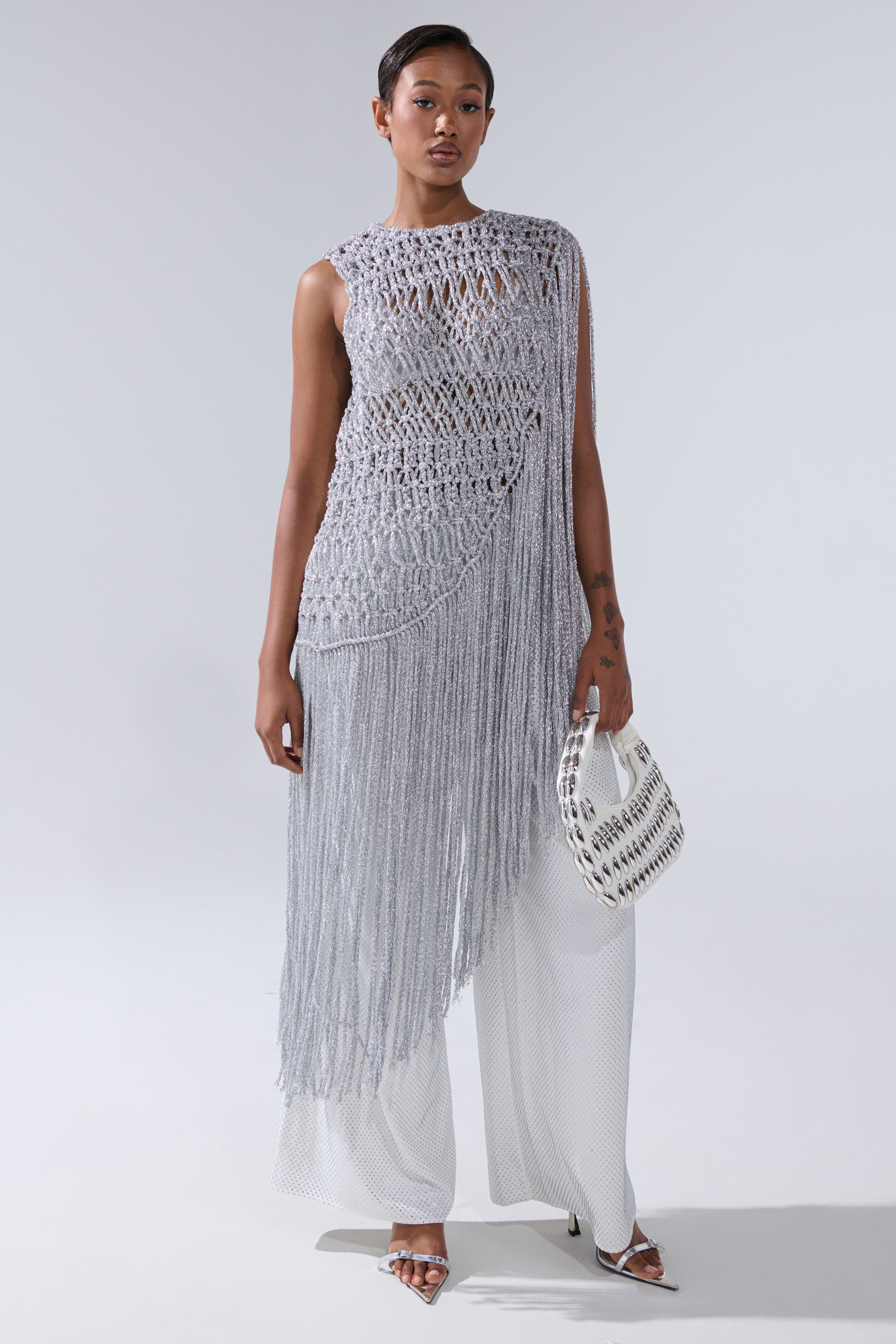 UNDRESS FRINGE BLOUSE