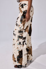 HIGHLAND COW FAUX FUR PANT