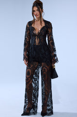 SUPER LUXE WIDE-LEG PANT