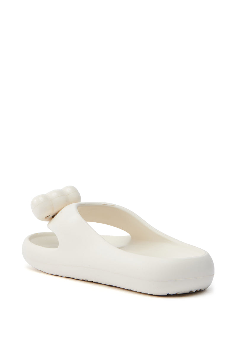 AKIRA COMPASSION WHITE SANDAL