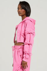 TIE ME UP SWEATSHIRT