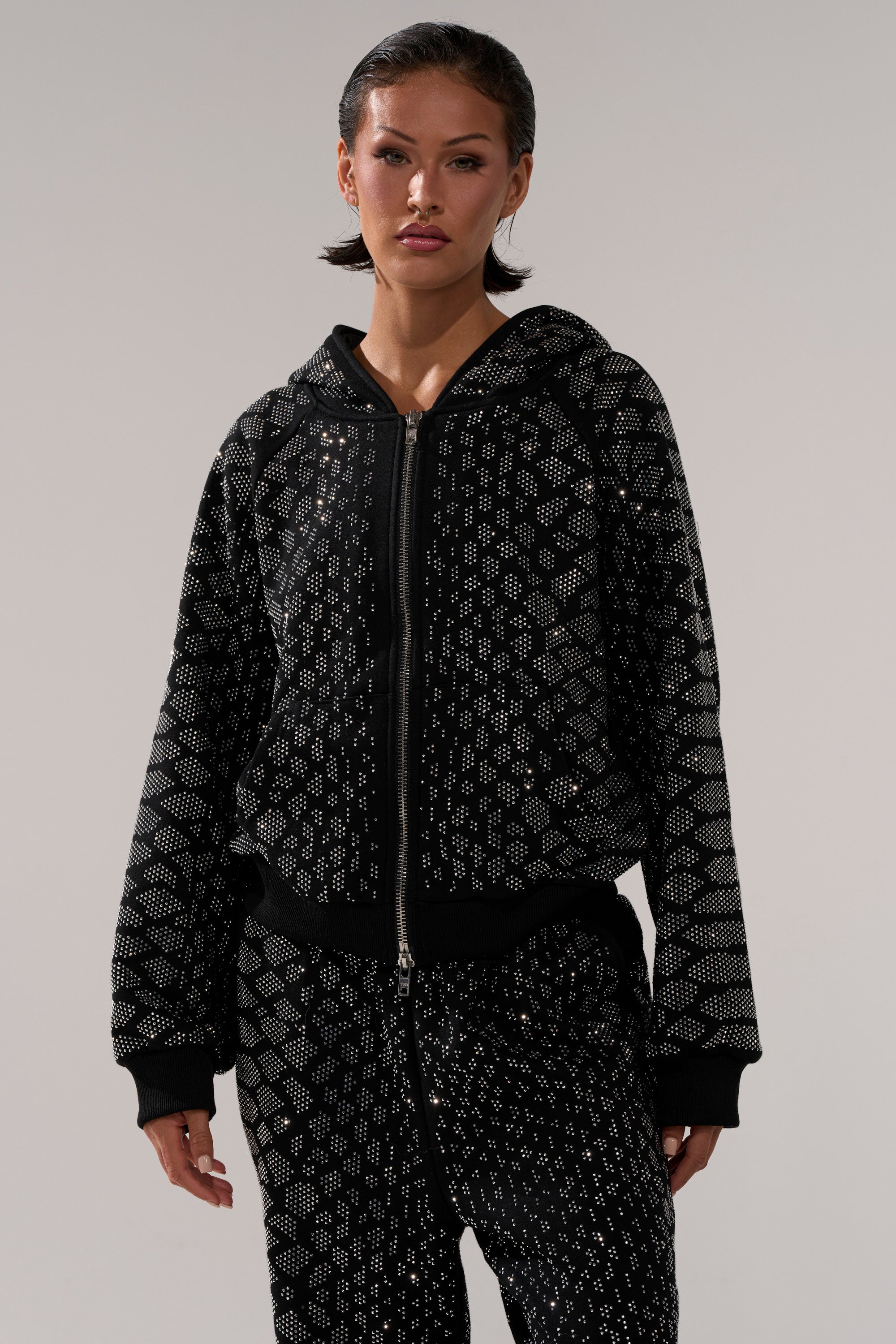 SNEAKY LITTLE SNAKE ZIP UP SWEATSHIRT