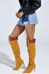 KENDRIX SUEDE KNEE-HIGH BOOT