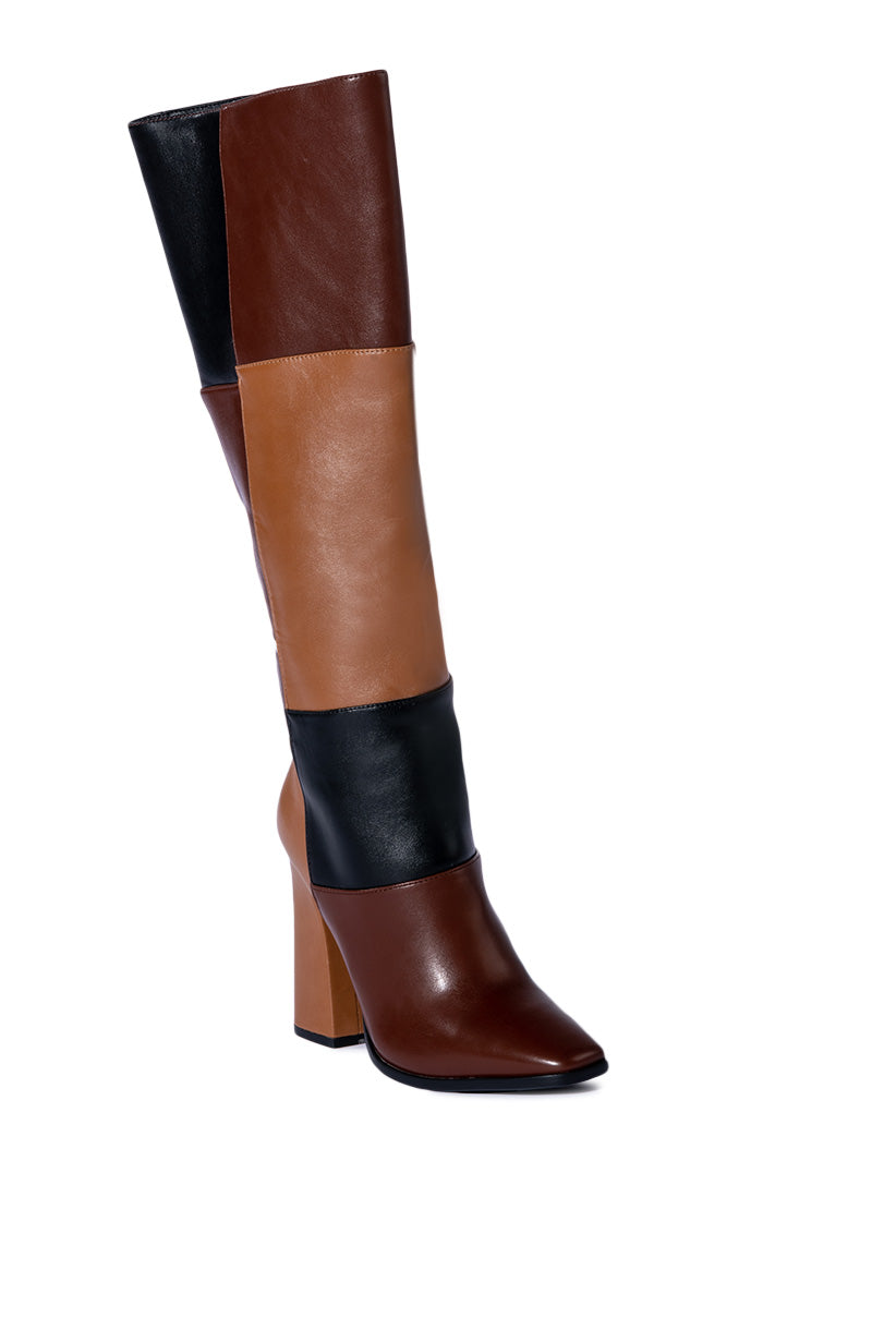 AZALEA WANG PRAIRIE PATCH BOOT IN MULTI