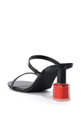 POLISH EMBELLISHED FLAT SANDAL