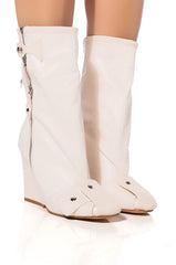 MULTI COLORED CHUNKY BOOTIE