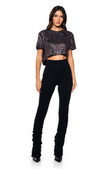 SNATCHED STACKED HIGH RISE LEGGING