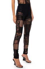 TRUST ISSUES PATCHWORK LEGGING