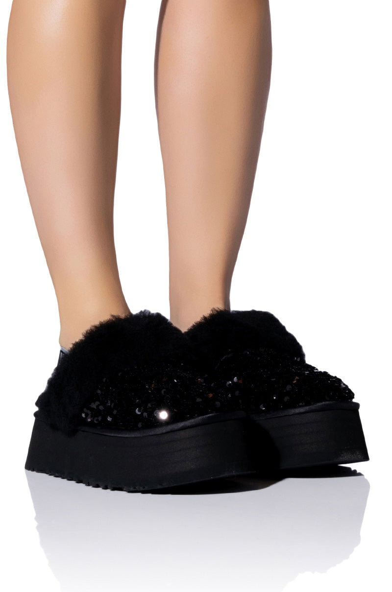 UGG FUNKETTE CHUNKY SEQUIN FLAT